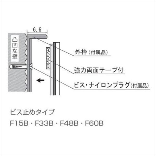 オンリーワン FFミラー 車出口 F60B ビス止めタイプ XK2-F60BBの画像