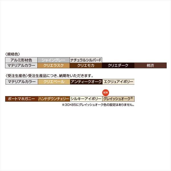 リクシル デザイナーズパーツ 枕木材用キャップ 100角用 アルミ形材色 