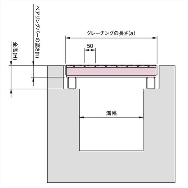 中部コーポレーション　国土交通省用　かさ上げ用溝蓋　適用荷重T-25　VG5K　55-311B