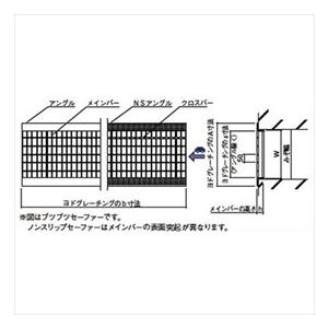 個人宅配不可　法人様限定　ヨドコウ　ヨドグレーチング　さびガード　U字溝ぶた　ノンスリップセーファー　AKUH24h25　T2