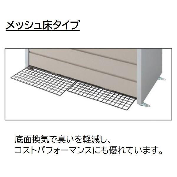 イナバ物置　ダストボックス・ミニ　DCN-149M　メッシュ床タイプ　14世帯』　29袋、世帯数目安　『ゴミ袋（45L）集積目安　奥行900mm　『追