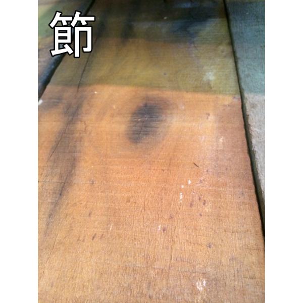 セランガンバツ製ミニ枕木 ラフ材/無塗装品 3本セット 50mm×200mm×2000mm SM-502002000-03_11