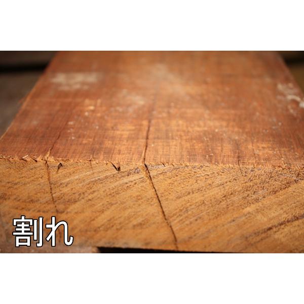 セランガンバツ製ミニ枕木 ラフ材/無塗装品 3本セット 50mm×200mm×2000mm SM-502002000-03_6