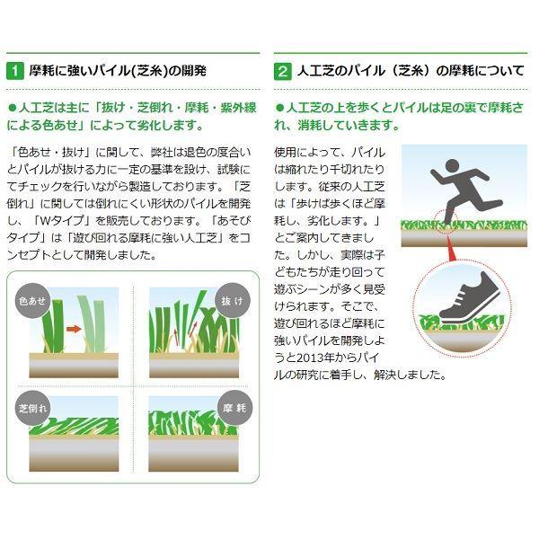 法人様限定サイズ】クローバーターフ あそびタイプ 芝丈30mm 2m×10m