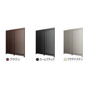 YKK リレーリアフェンス2N型（たて格子） メーターモジュール （本体＋柱）セット 自在連結用 H14FK TPS-F32Nの画像