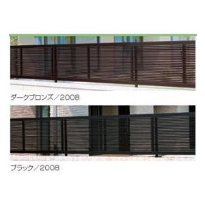 フェンス 外構 diy 三協アルミ ニュービラフェース1型 フェンス本体 フリー支柱タイプ 2010 『アルミフェンス 柵 高さ H1000ｍｍ用』の画像