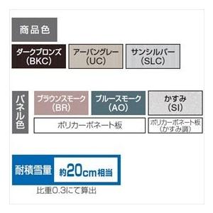 三協アルミ　独立式テラス　レボリューD　600タイプ／関東間／標準柱（H24）／2連結　ポリカ屋根　3.0間×4尺