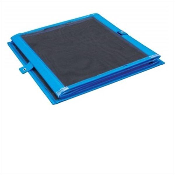テラモト 自立ゴミ枠 折りたたみ式 黒 DS-261-012-9 700×700×700ｍｍ 340L 『ゴミストッカー ゴミ収集庫』 『ゴミ袋（45L）集積目安 7袋、世帯数目安 3世帯』の画像