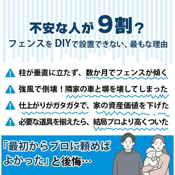 【全国工事対応可能】 フェンス LIXIL フェンスAB TS2型T-6 3ｍ分 【商品本体+基本工事費込み】 『 リクシル 屋外 アルミ 庭 diy_4