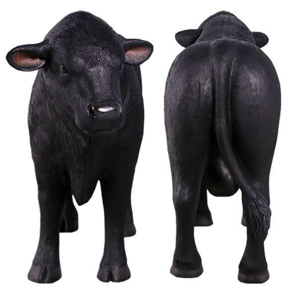 牛 の 頭 ですさん専用 fr150382 アンガス牛の頭部 / Angus Bull Shoulder Mount 1個