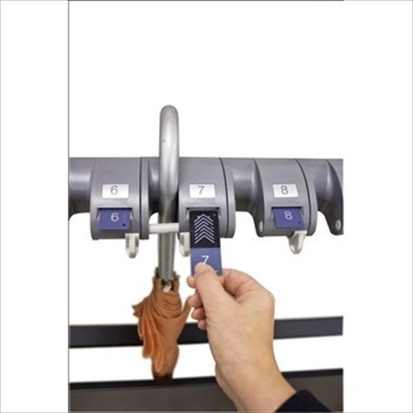 テラモト ロック式傘立 カードロック傘立2（折りたたみ式） 36本収納