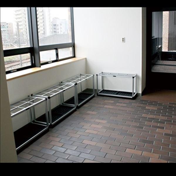 テラモト アルミ傘立2 48本収納 UB-281-148-0 : エクステリアのキロ