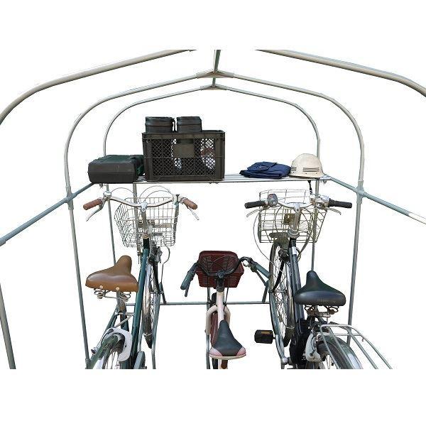 南榮工業 サイクルハウスオプション カスタマイズキット 3台用 【受注