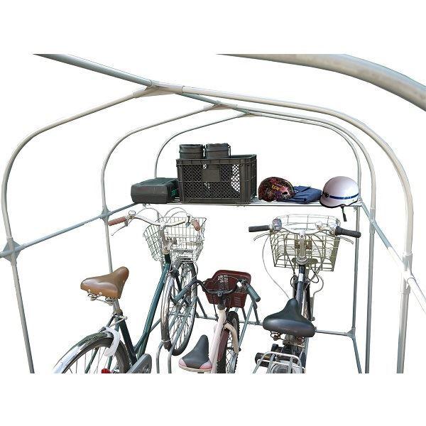 南榮工業 サイクルハウスオプション カスタマイズキット 3台用 【受注