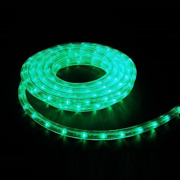 コロナ産業 LEDルミネチューブ/45mロール LED45G LED色:緑色 『イルミネーションライト』 外灯