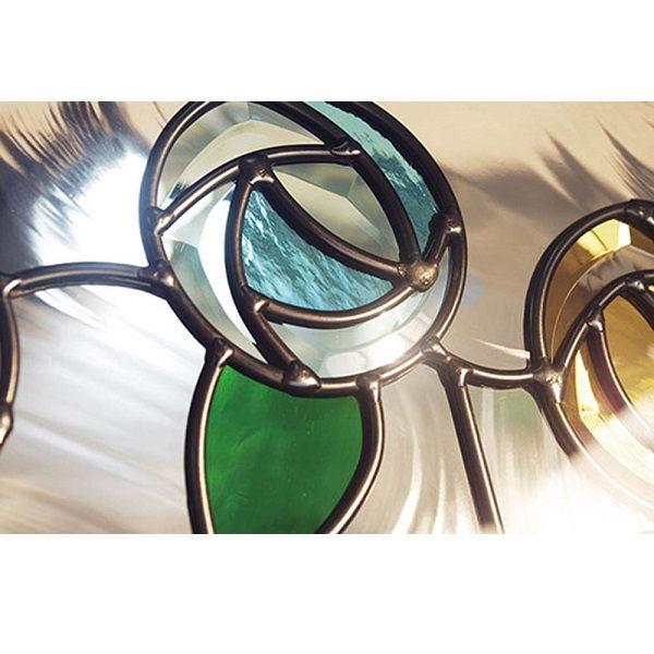 ステンドグラス セブンホーム ステンドグラス ピュアグラス Aサイズ SH-A47