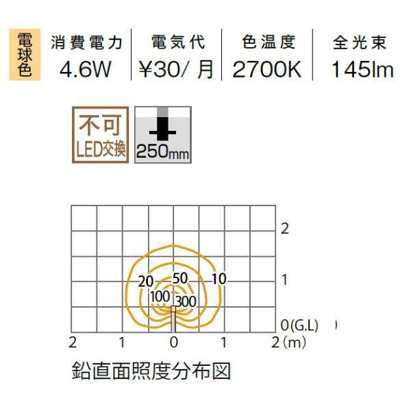 タカショー　エバーアートポールライト　100V　『エクステリア照明　HFD-D84R　100V用　＃71260100　10型　ガーデンライト』　ラスティコッパー