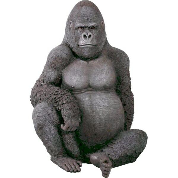 FRP　悠然たるゴリラ / Silver Back Gorilla　  fr090009  『動物園オブジェ　アニマルオブジェ　店舗・イベント向け』