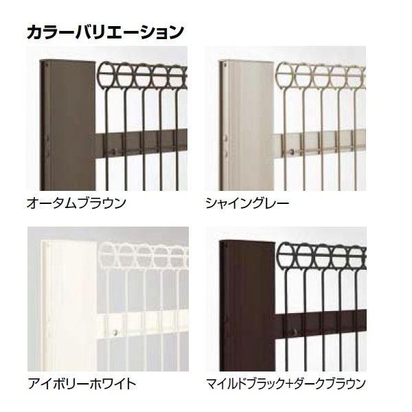 ハイグリッド門扉NF型/片開き/08-12/内蔵錠　オータムブラウン ハイグリッド門扉NF型/片開き/08-12/内蔵錠 オータムブラウン