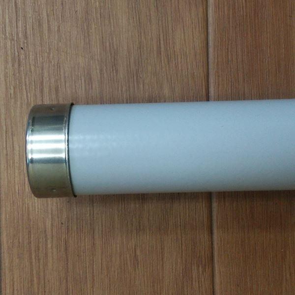 信栄物産 ミラー用 支柱 34径×2200ｍｍ 白 ＃B-5Wの画像
