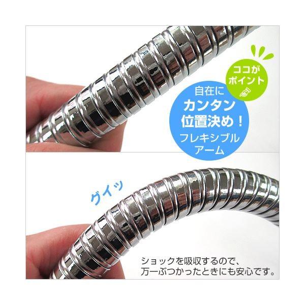 信栄物産 防犯ミラー室内用 フレキシブル 丸型 310径 枠：青 ＃H-30BLの画像