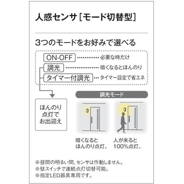 オーデリック LEDフラットポーチライト # OG 254 246 人感センサ付