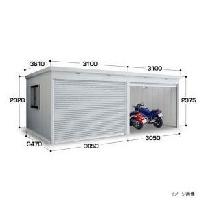 物置 屋外 おしゃれ 配送は関東 東海限定 イナバ物置 Fxn シャッター連続型 Fxn 105hyl 床タイプ 一般型 基本棟 棚板3段付 1 エクステリアのキロyahoo 店 通販 Yahoo ショッピング