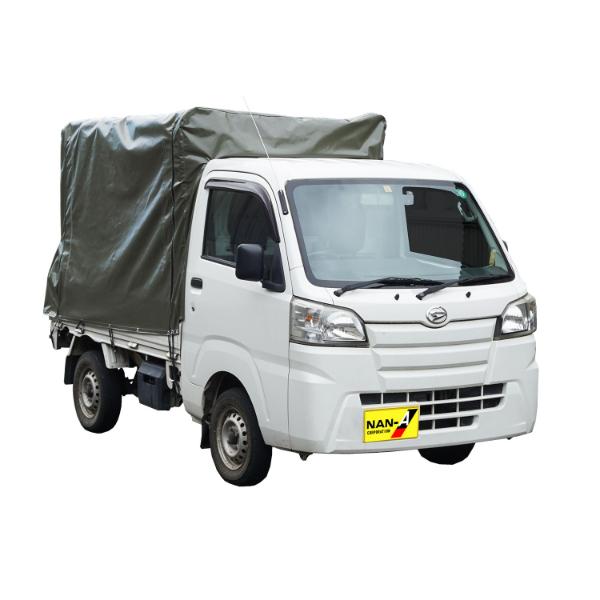 南榮工業 軽トラ幌セット KH-7OD オリーブドラブグリーン色