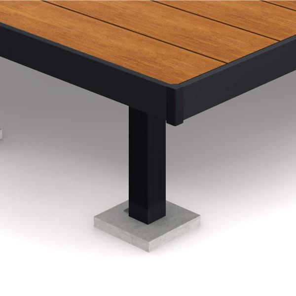 三協アルミ ヴィラウッド アルミ幕板仕様 標準束柱 2.0間×13尺プレミアムタイプ プレミアムタイプ