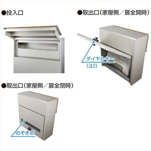 YKK AP YKK エクステリアポスト T11型 前入れ後出し （WQ）AME-TY11