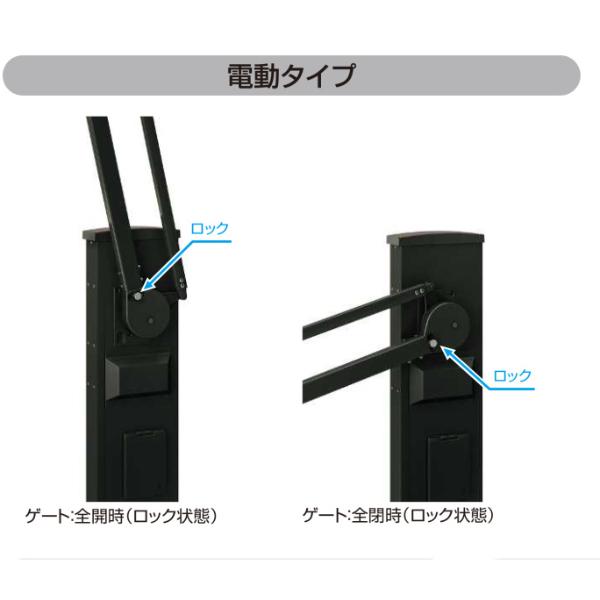 YKKAP ルシアスアップゲート ワイド 03型 54-12H ハイルーフ 電動