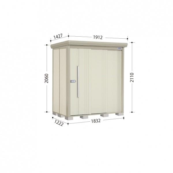 物置 屋外 タクボ物置 ND／ストックマン　背面棚 ND-S1812 多雪型 標準屋根 背面棚 ムーンホワイト