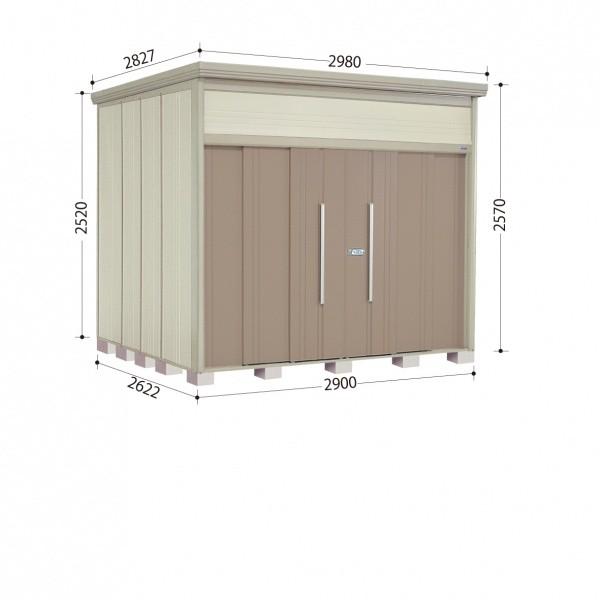 物置 屋外 おしゃれ タクボ物置 JN／トールマン JN-2926 一般型 標準屋根 『追加金額で工事可能』 カーボンブラウン