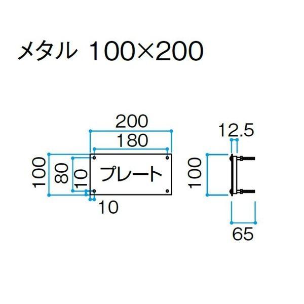 タカショー　De-signシリーズ　De-sign　12V　『表札　ステンレス鏡面　サイン　メタル　メタル　DSK-05　戸建』