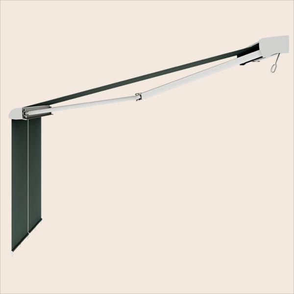リクシル 彩風 CR型 手動式 間口 2730×出幅 2000 ポリエステル シックの画像