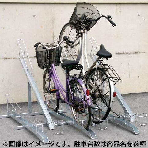 ダイケン 傾斜式サイクルスタンド KS-F285B型（5台用） 280mmピッチ