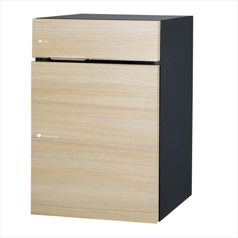 ユニソン ヴィコ DB 100 ポスト有り 右開きタイプ 後出し 木目調 『宅配ボックス 宅配ポスト』 シャインチーク