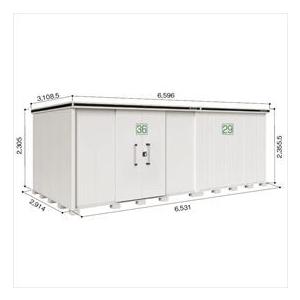 物置 屋外 おしゃれ 【サビにくい　汚れにくい】ヨドコウ LMD／エルモ LMDS-6529HBL 物置 積雪型 背高Hタイプ『 ヨド物置 屋外 大型