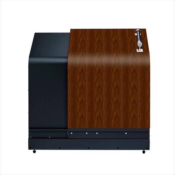 ナカノ ホームスライドダスポン プレミアムモデル 黒ZAM HSDP-BZ-774 『ゴミ収集庫 ダストボックス 屋外』 黒ZAM×ウォールナット :91707401:エクステリアのキロ!店 通販 1000円クーポン付● ホームスライドダスポン プレミアム HSDPBZ774 大型収納 ゴミ収集庫 クリーンボックス ナカノ DUSPON ゴミ置場 ゴミステーション ゴミストッカー 頑丈 置き配 おしゃれ 店舗 集合住宅 家庭用 業務用