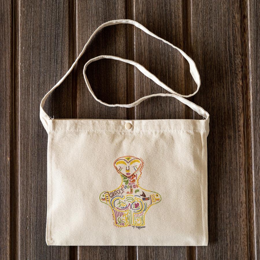 「旅する縄文」サコッシュ 長岡土偶01 | 