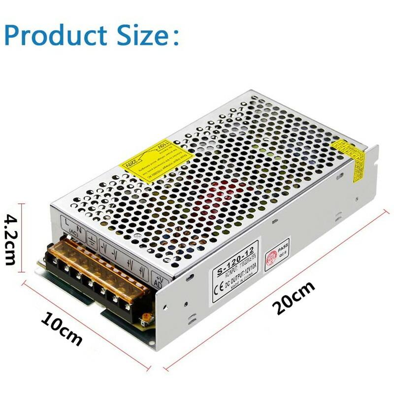 AC DC コンバーター スイッチング電源 AC110V→DC12V 10A 120W