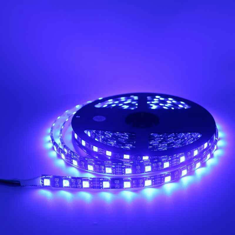 LED テープライト 5m 防水 SMD5050 DC12V専用 LEDテープ 黒ベース 白