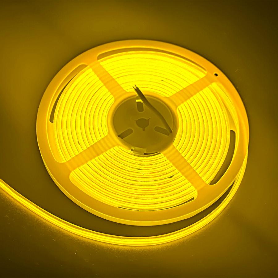 極薄 24V COB 面発光 LED テープライト COBテープ カバー付 IP67