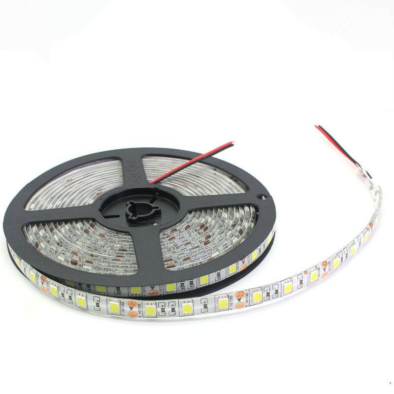 LEDテープ 5M 防水 DC24V ホワイト 白色 LEDテープライト 300連SMD5050