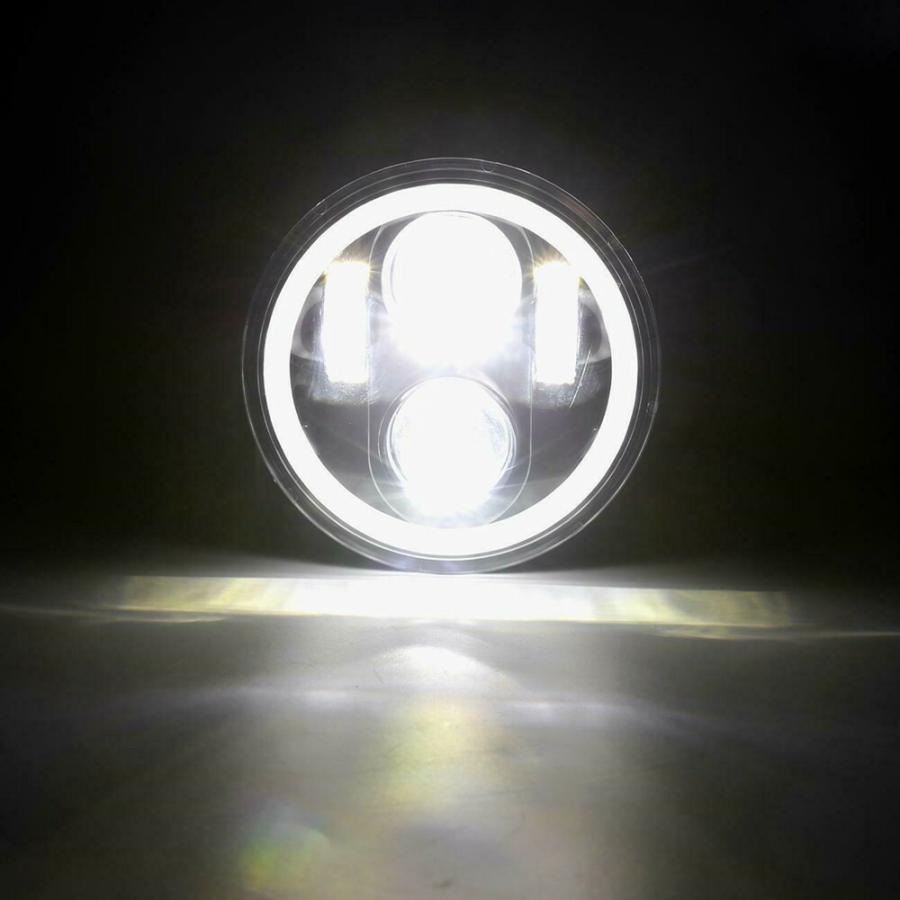 5.75インチ LEDヘッドライト ハーレーダビッドソン スポーツスター用