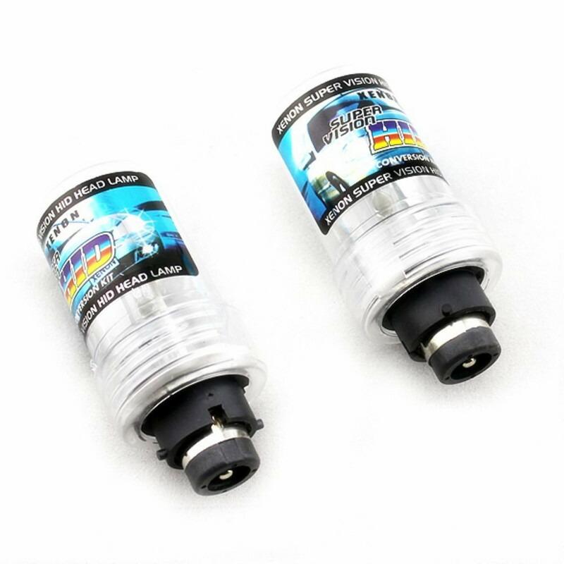 HID ヘッドライト 汎用 純正HID交換用バルブ 35W D4S 6000K : ペット