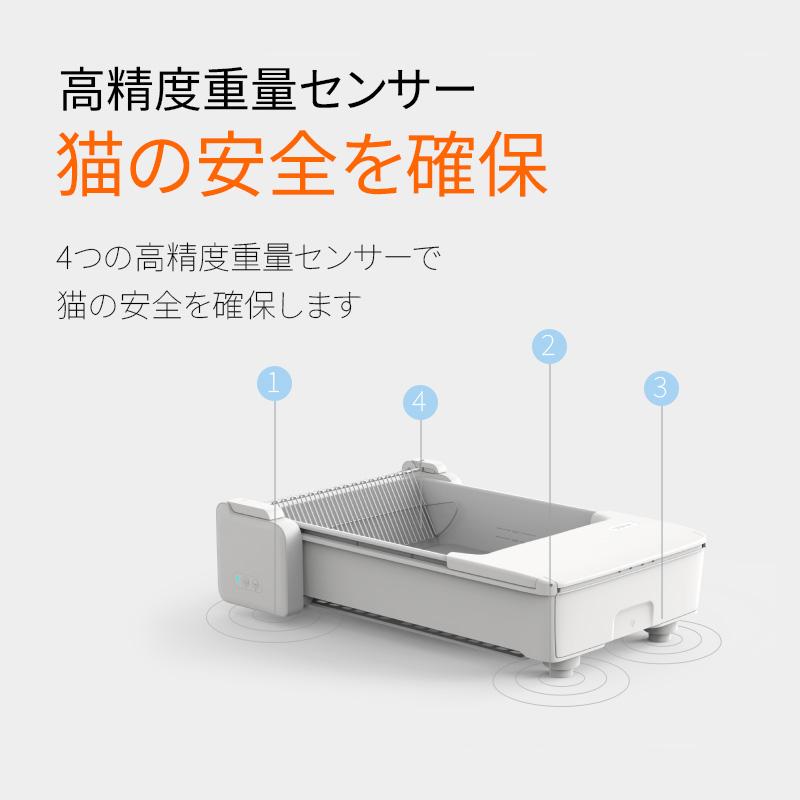 新登場】UBPET C30 自動猫トイレ 開放式 アプリ連動 最新型 次世代 全