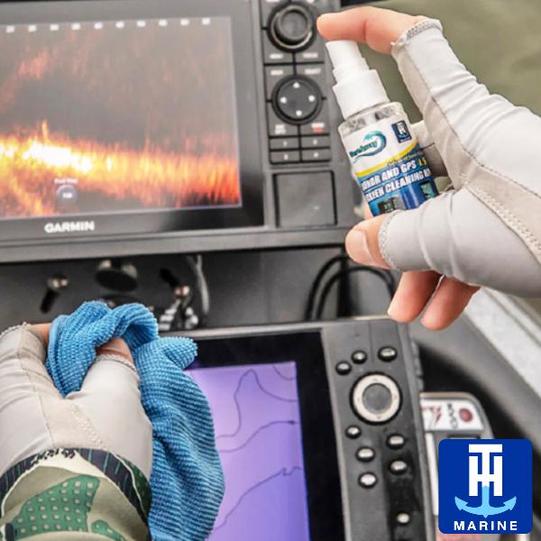 ディスプレイ クリーナー 魚探 液晶 保護 スクリーンクリーナー T-H