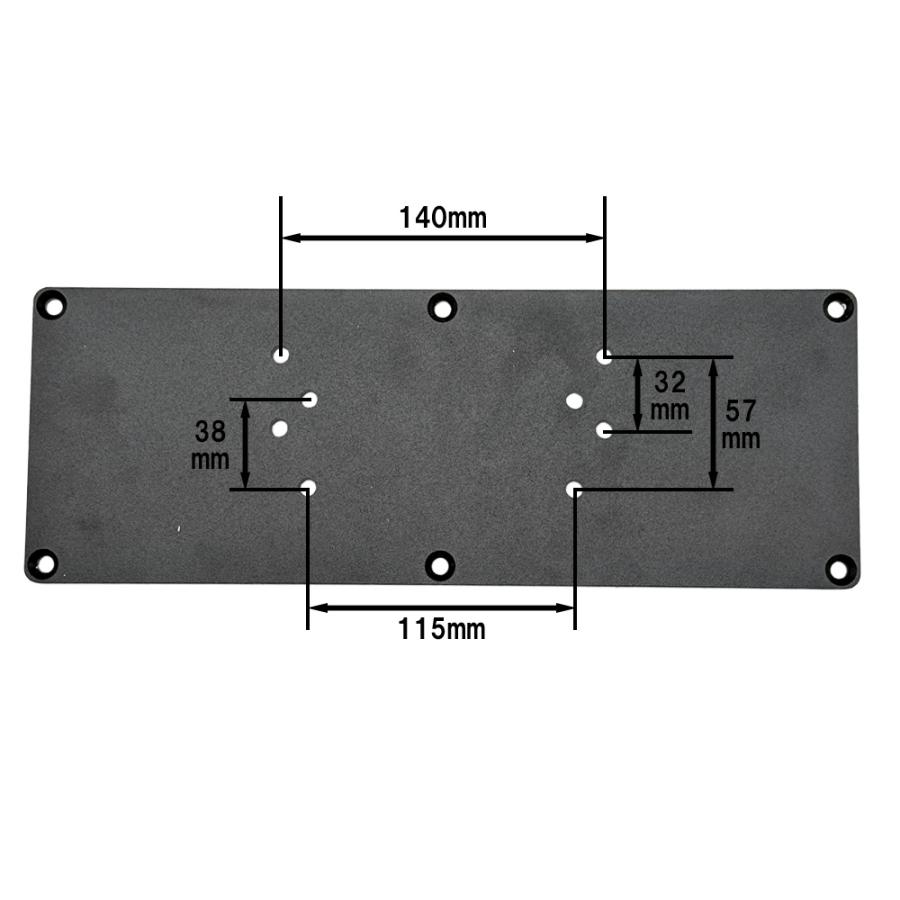 BOATLOGIX ボートロジックス トリプル デッキマウント 237010 : キサカ