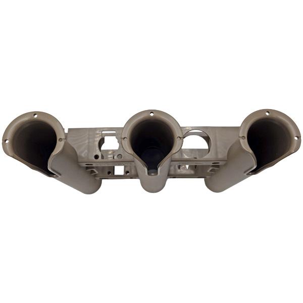 ロッドホルダー 3連 船 三連 茶色 ブラウン ロッドキーパー 釣竿